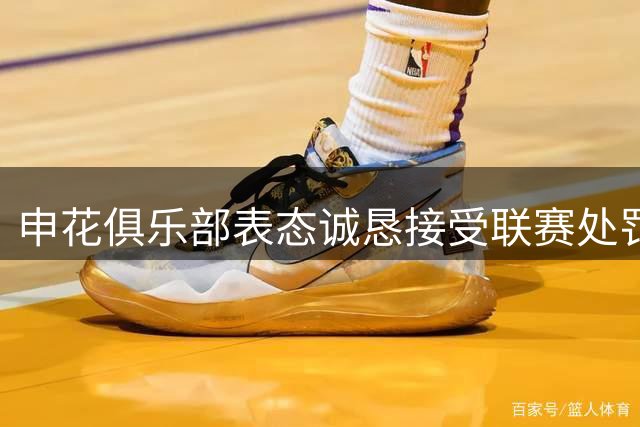 申花俱乐部表态诚恳接受联赛处罚 呼吁球迷维护赛场文明